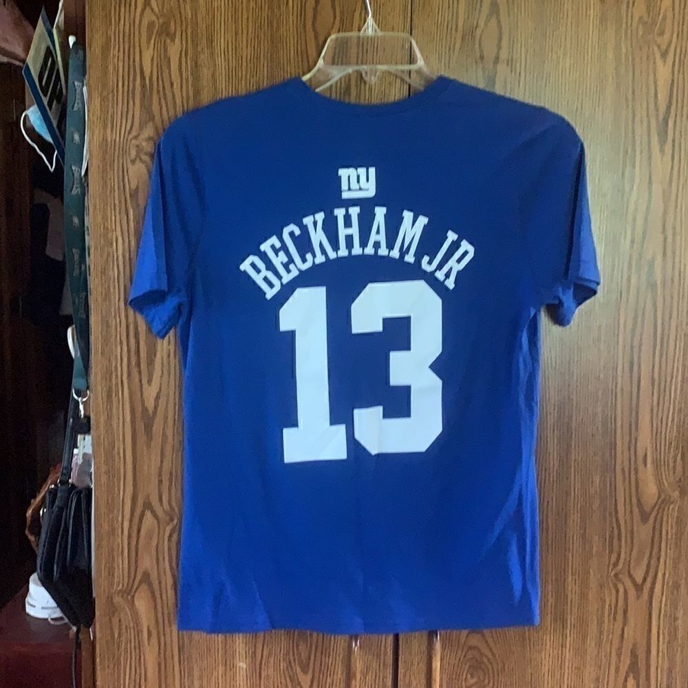 NFL Giants Beckham Jersey Sz L 14/16